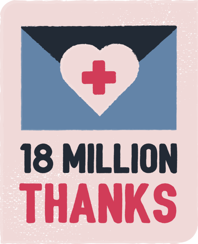 13 Women-Owned Greeting Card Publishers challenge us to send 18 million cards to thank the front line health workers during this crisis.