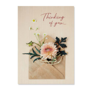 All full color cards are lovingly designed inside and out and come with a matching envelope.